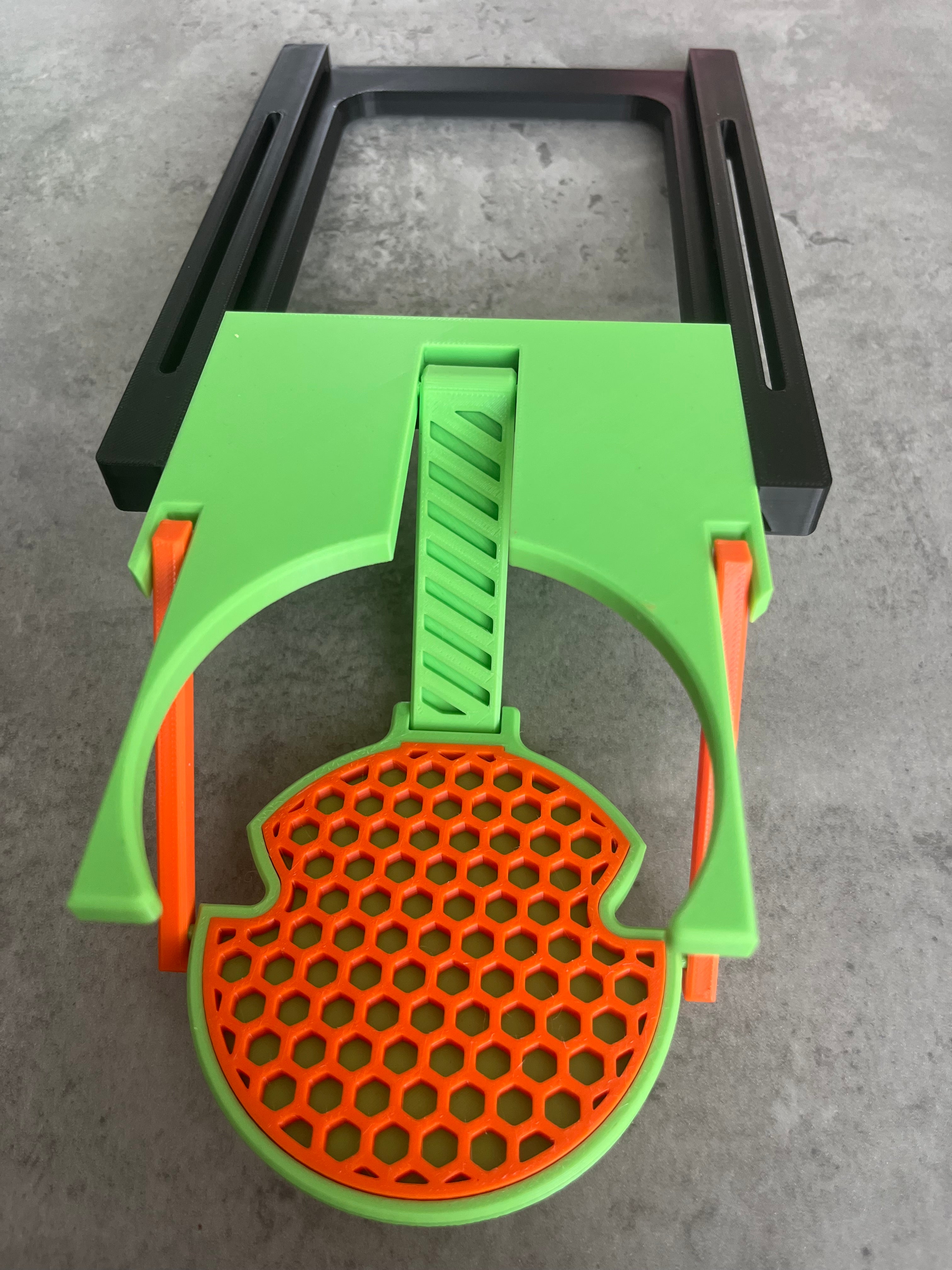 Bekerhouder voor onder bureau