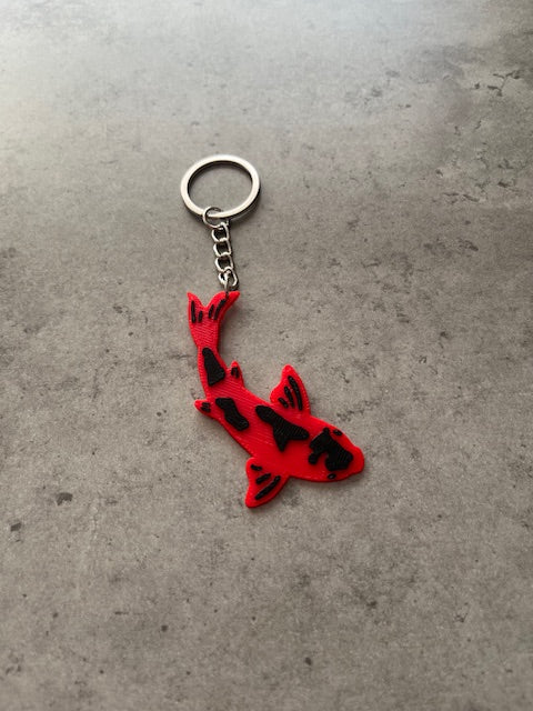 Koi utsuri sleutelhanger