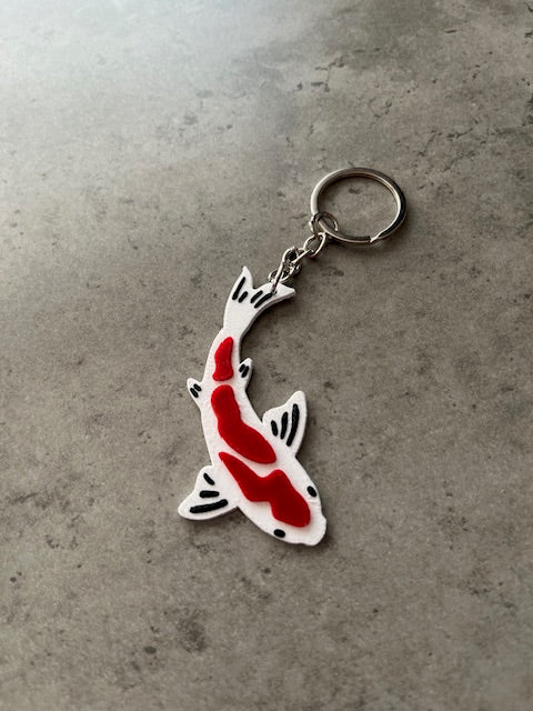 Koi kohaku sleutelhanger