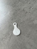 Winkelwagen muntje sleutelhanger