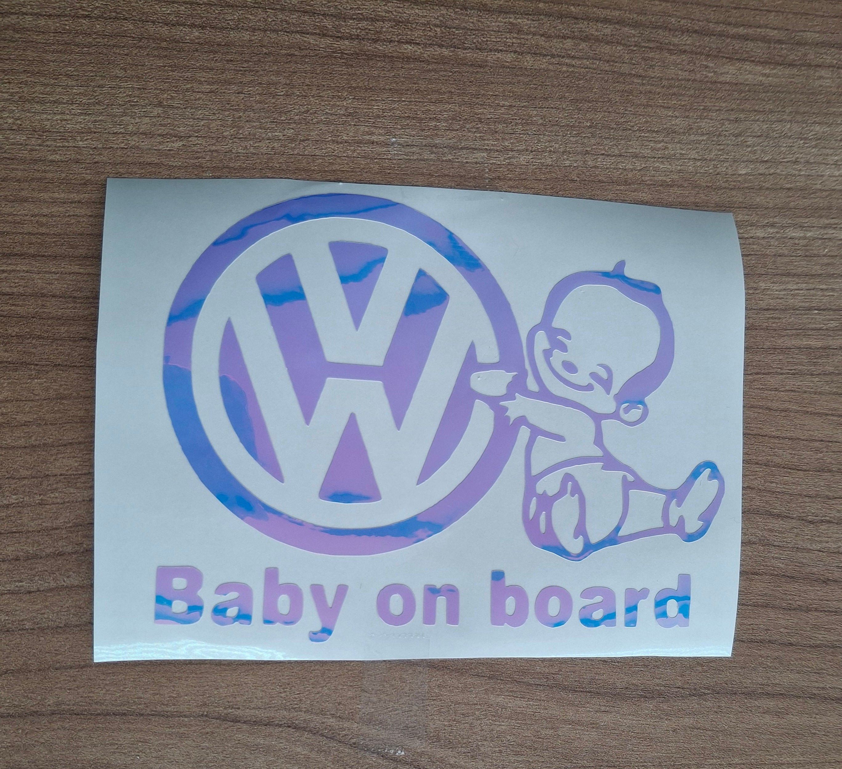 Sticker voor auto of raam