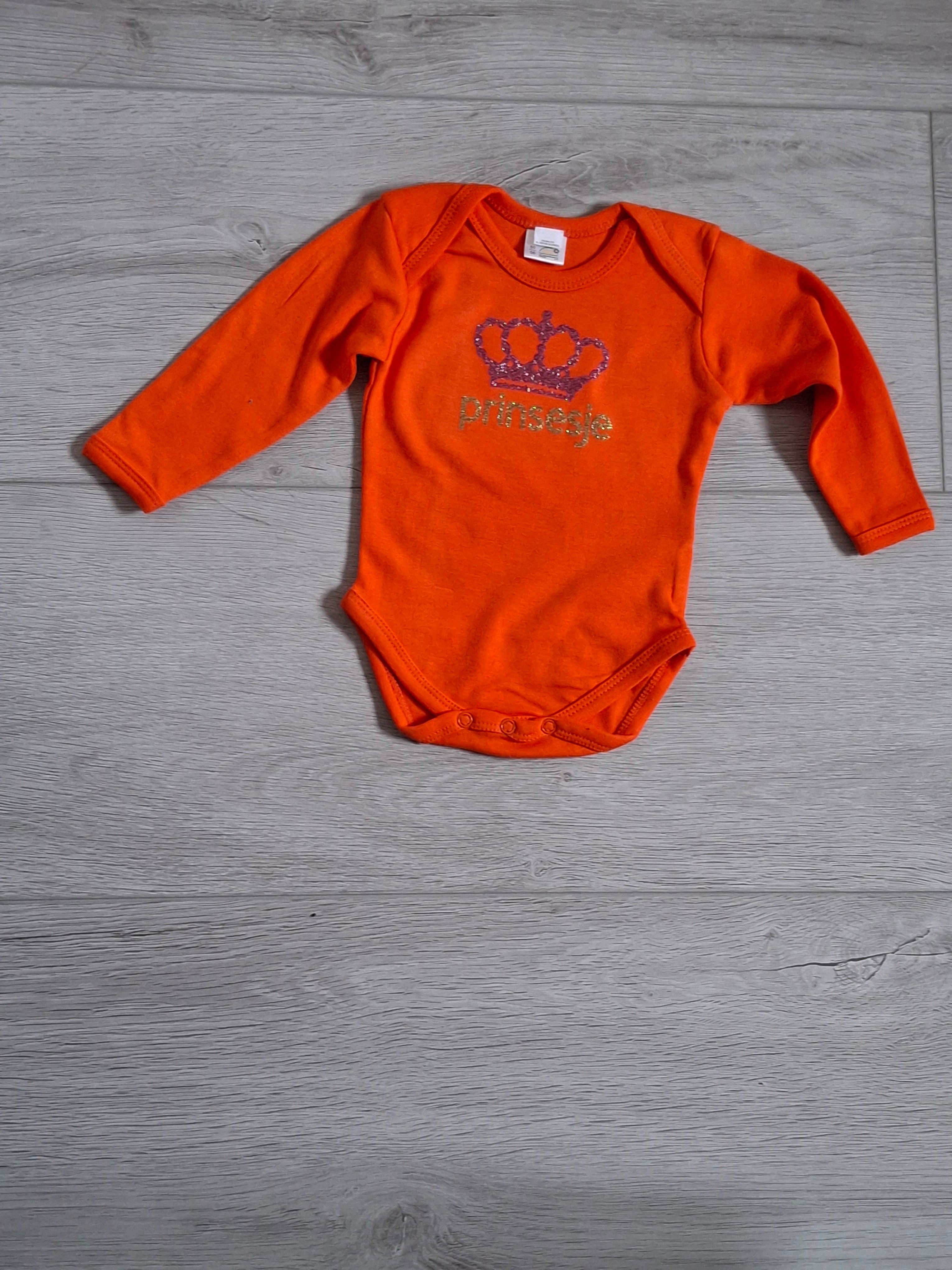 koningsdag romper lange mouw