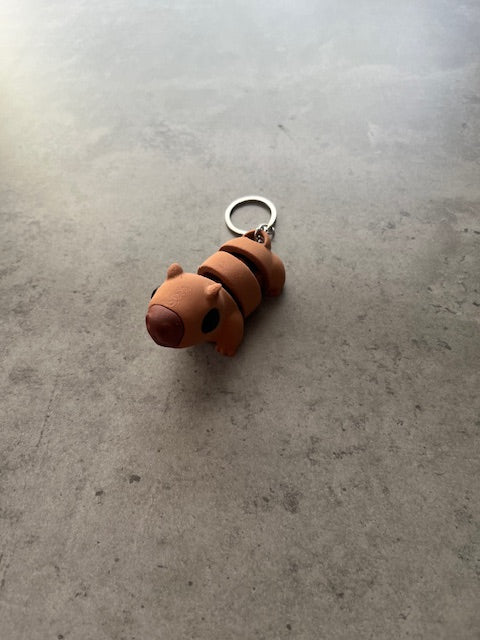 Capybara sleutelhanger